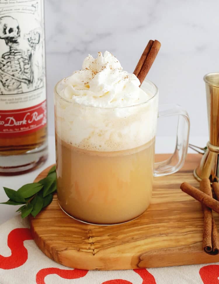 hot buttered rum